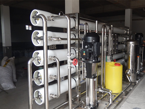 12t/h  双极反渗透  建材行业现场